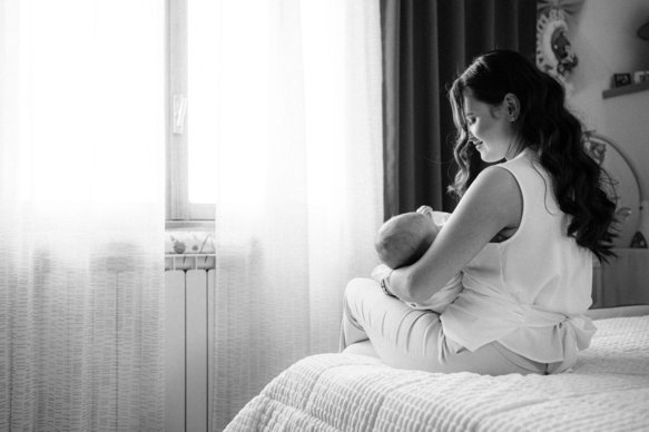 Servizio fotografico neonato Roma — i primi giorni del bambino