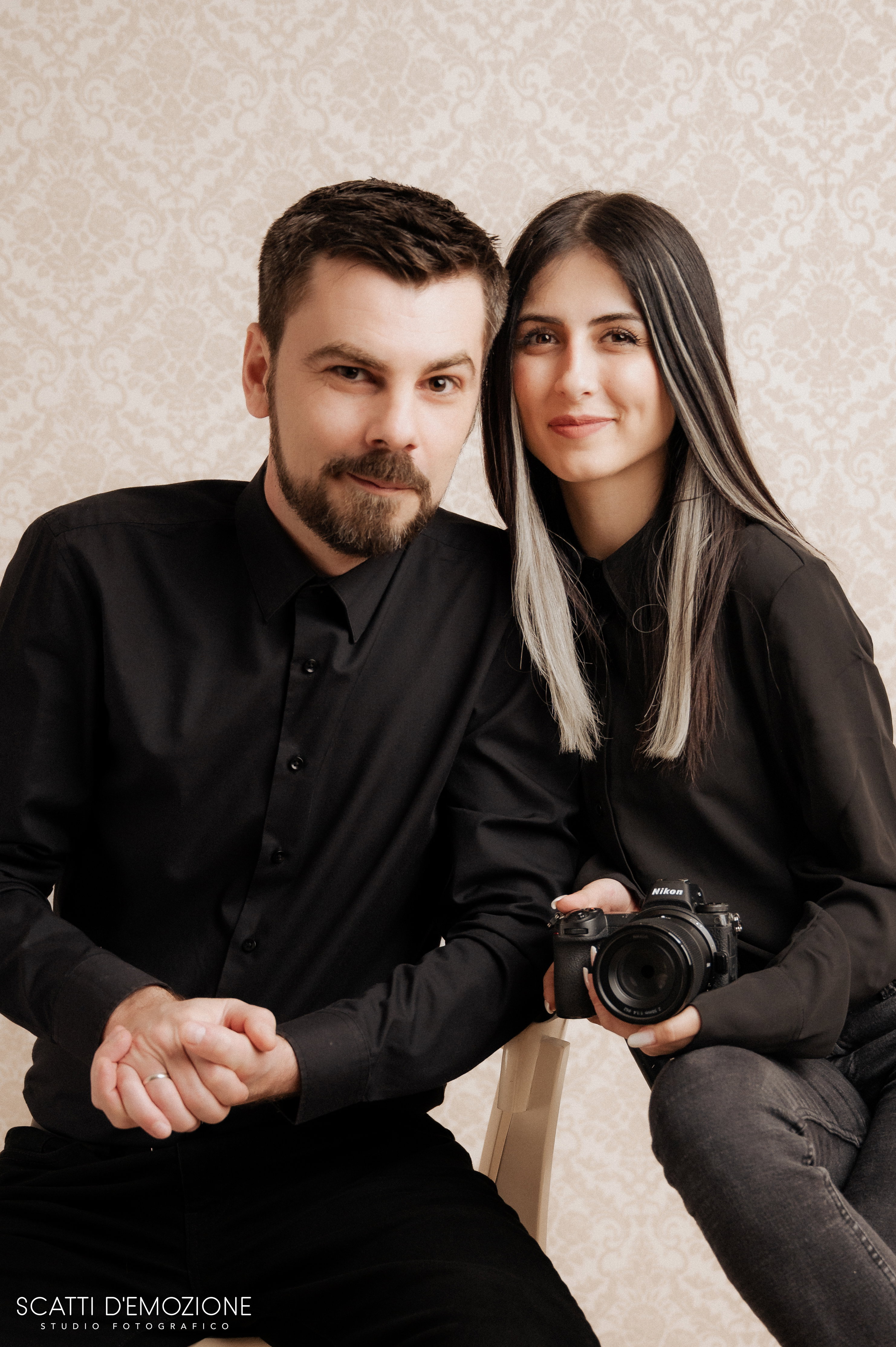 Stefano Blejeru e Luisa, fotografi di battesimo a Roma — il team di Scatti D'Emozione