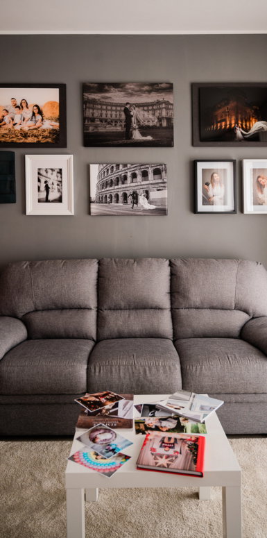 Interni studio fotografico Roma — sala posa, Scatti D'Emozione