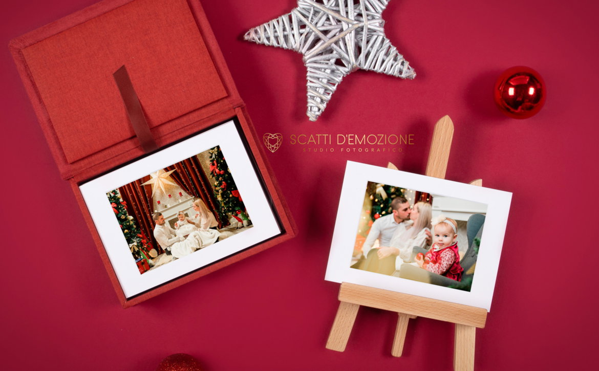 Servizio fotografico Natale 2023 Roma — sessione natalizia studio