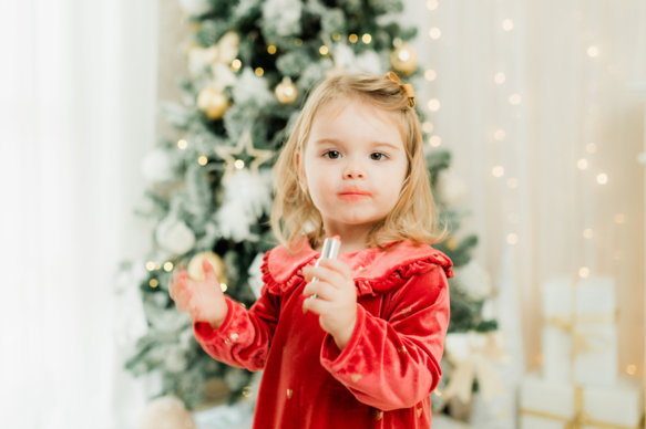 Abbigliamento natalizio famiglia per sessione fotografica Roma